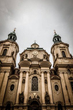 Prag, Çek Cumhuriyeti - 21 Eylül, Prag 'ın güzel sokakları ve mimarisi