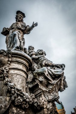 Prag, Çek Cumhuriyeti - 21 Eylül, Prag 'ın güzel sokakları ve mimarisi