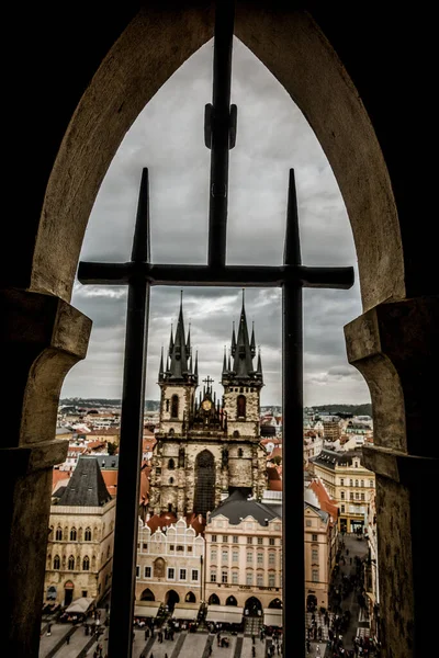 Praha Září Krásné Ulice Architektura Podzimu Praha — Stock fotografie