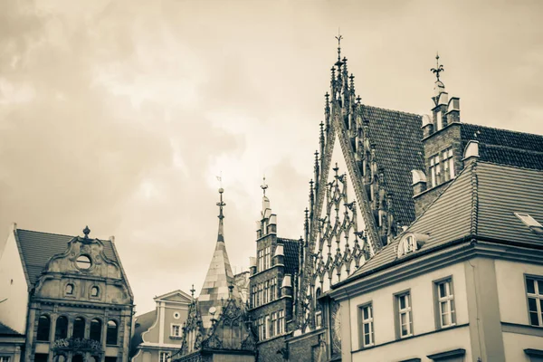 Wroclaw Polonia Junio 2019 Wroclaw Casas Calles Ciudad Wroclaw Paisaje — Foto de Stock