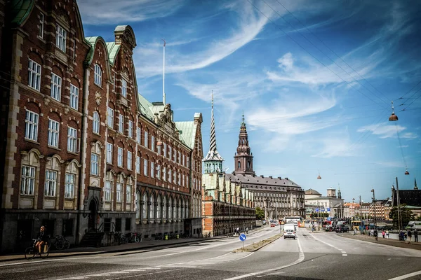 Kopenhagen Denemarken Juli 2019 Mooie Kopenhagen Architectuur Reizen Rond Kopenhagen — Stockfoto