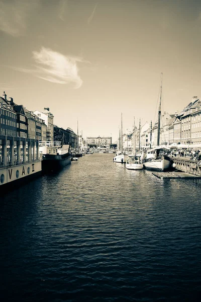 Die Straßen Und Sehenswürdigkeiten Von Kopenhagen Eine Reise Nach Kopenhagen — Stockfoto