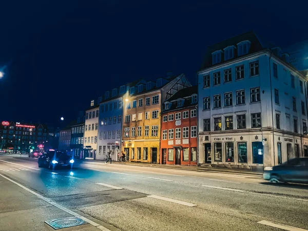 Kopenhag Yazı Güzel Mimari Seyahat Geçmişi — Stok fotoğraf