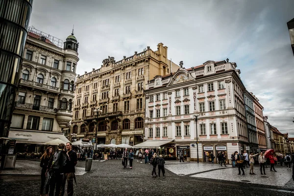 Praha Září Krásné Ulice Architektura Podzimu Praha — Stock fotografie