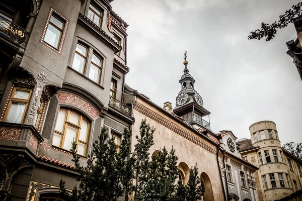 Prag Tschechische Republik September Schöne Straßen Und Architektur Des Herbstlichen — Stockfoto