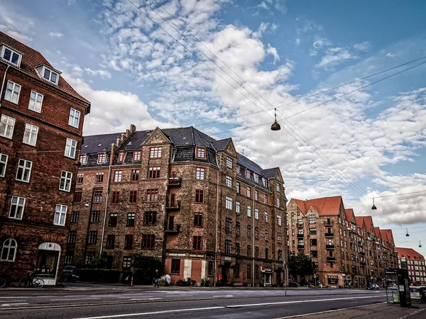 Koppenhága Nyár Gyönyörű Építészet Utazási Háttér — Stock Fotó