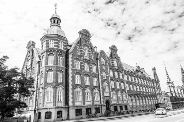 Beautiful Streets Copenhagen Travel Background — Stock Photo, Image