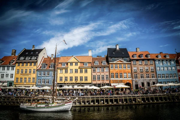 Copenhague Dinamarca Julio 2019 Hermosa Arquitectura Copenhague Viajar Por Copenhague — Foto de Stock