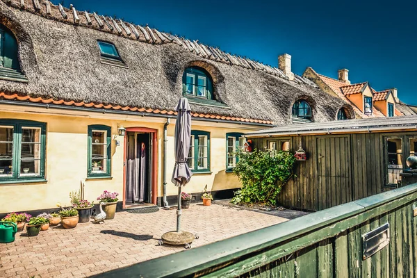 Beautiful Danish architecture in a picturesque village