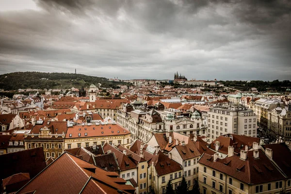 Praga República Checa Setembro Ruas Bonitas Arquitetura Outono Praga — Fotografia de Stock