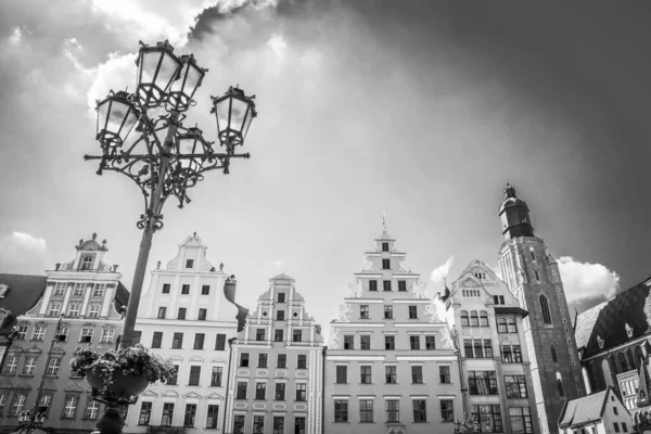 Het Mooie Pittoreske Centrum Van Wroclaw — Stockfoto