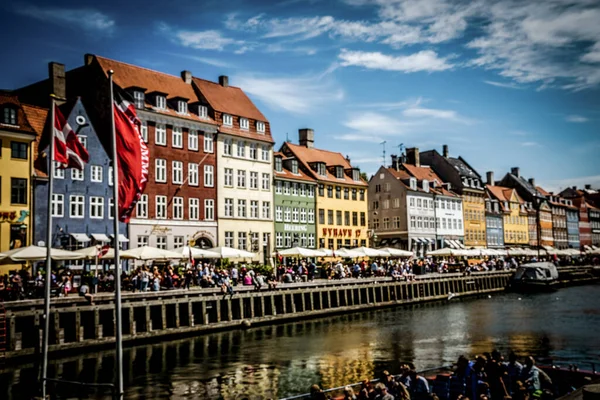 Kopenhagen Dänemark Juli 2019 Schöne Kopenhagener Architektur Reise Durch Kopenhagen — Stockfoto