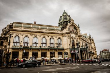 Prag, Çek Cumhuriyeti - 21 Eylül, Prag 'ın güzel sokakları ve mimarisi