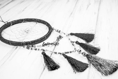 Tahta arka planda düş kapanı