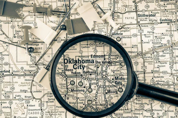 Oklahoma City Usa Geçmişi Seyahat — Stok fotoğraf