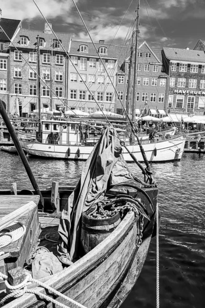 Strade Attrazioni Copenaghen Viaggio Copenaghen — Foto Stock