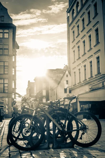 Wroclaw Centrální Trh Náměstí Starými Barevnými Domy — Stock fotografie