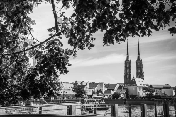 Wonderful Architecture Wroclaw Churches — Stock Photo, Image