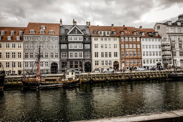 Copenhagen Dania Lipca 2019 Piękna Architektura Kopenhagi Podróże Kopenhadze — Zdjęcie stockowe