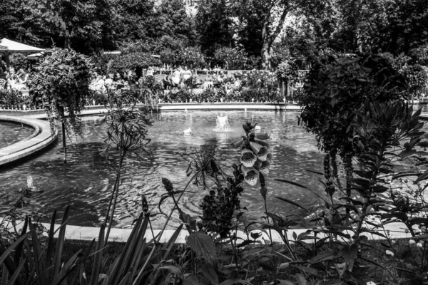 Krásný Park Zahrada Kodani Atrakce — Stock fotografie