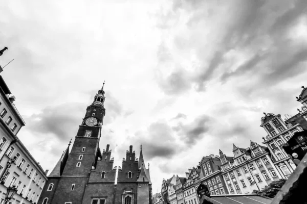 Streets Squares Ancient European City — Stock Photo, Image