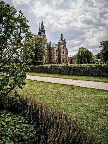 Copenaghen Estate Bella Architettura Viaggio Sfondo — Foto Stock