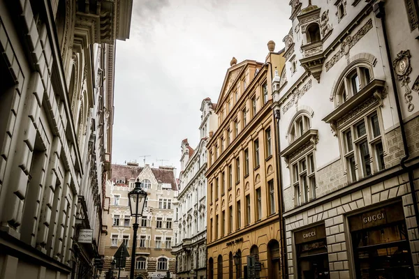 Prag Tschechien September 2019 Schöne Straßen Und Architektur Des Herbstlichen — Stockfoto