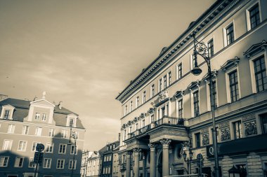 Wroclaw 'ın muhteşem, güzel sokakları