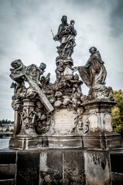Prag, Çek Cumhuriyeti - 21 Eylül, Prag 'ın güzel sokakları ve mimarisi
