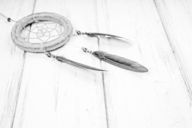 Tahta arka planda düş kapanı