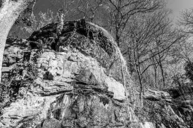 Güzel bir tarihi parkta muhteşem bir sonbahar.