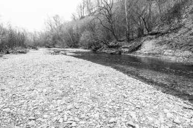 Dağların ve nehirlerin güzel doğası