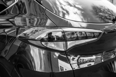 Bir yolcu vagonunun arka planı