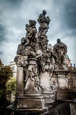 Prag, Çek Cumhuriyeti - 21 Eylül, Prag 'ın güzel sokakları ve mimarisi
