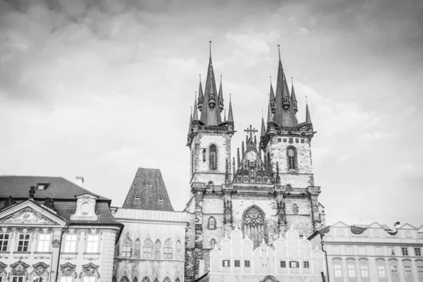 Architettura Antica Della Magnifica Praga — Foto Stock