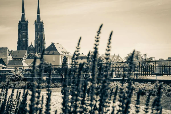 Beautiful Churches Wroclaw Attractions Travel Europe — Stock Photo, Image