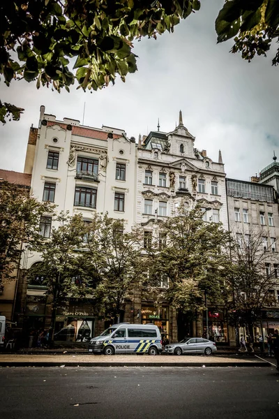 Praga República Checa Septiembre Hermosas Calles Arquitectura Otoño Praga — Foto de Stock