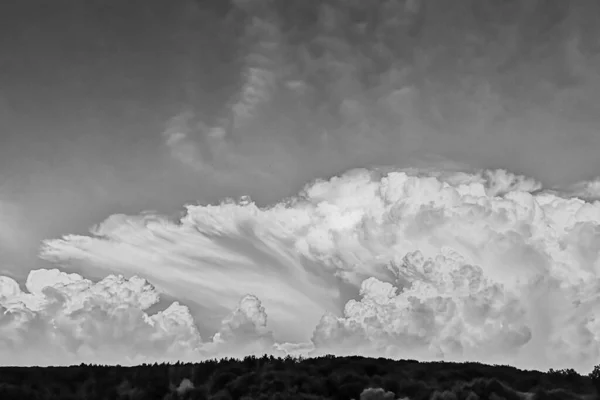 Gyönyörű Felhők Égen Naplementekor — Stock Fotó
