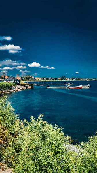 Beautiful Sea Village Denmark — Stock Photo, Image