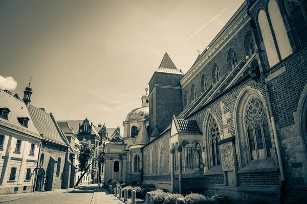 Architektura Starého Polského Města Vratislav — Stock fotografie