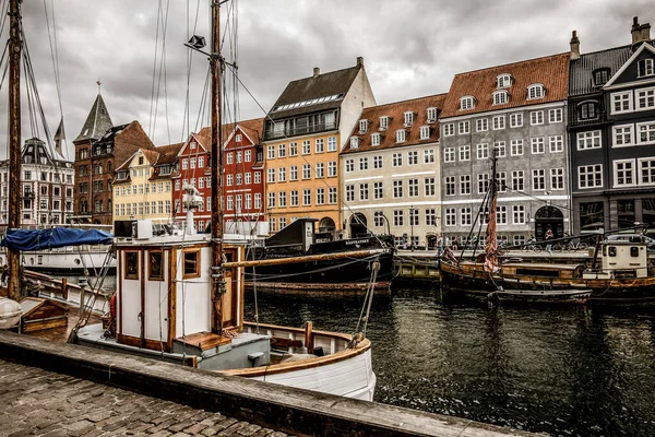 Kööpenhamina Tanska Heinäkuuta 2019 Kaunis Kööpenhamina Arkkitehtuuri Matkustaa Ympäri Kööpenhamina — kuvapankkivalokuva