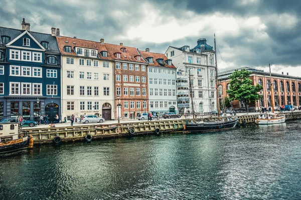 Piękna Architektura Kopenhagi Podróże Kopenhadze — Zdjęcie stockowe