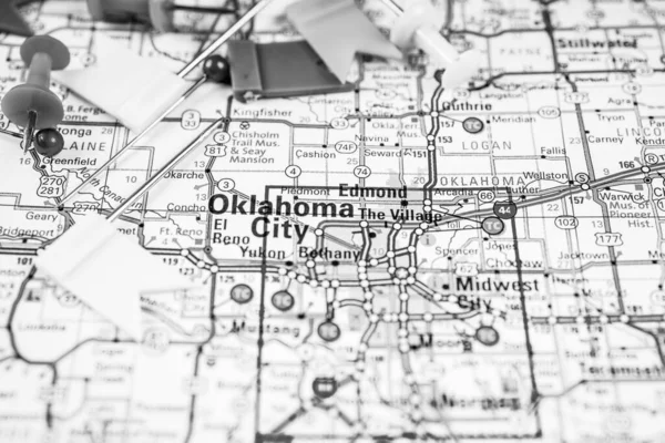 Oklahoma City Usa Background Viagens — Fotografia de Stock