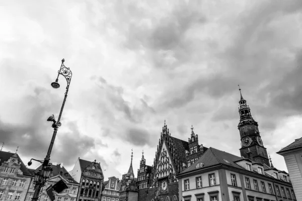 Straten Pleinen Van Oude Europese Stad — Stockfoto