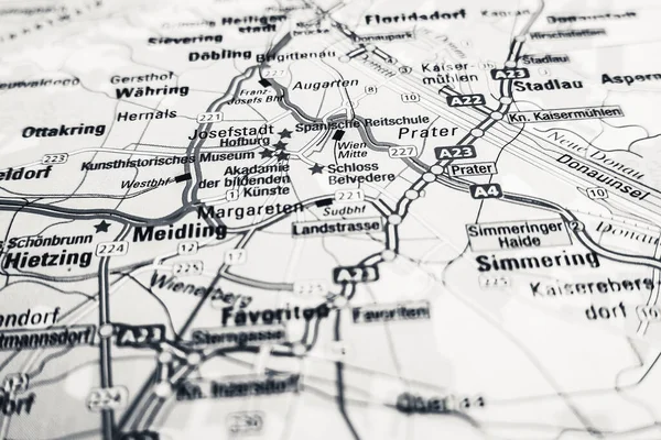 Grécia Sobre Mapa Europa — Fotografia de Stock