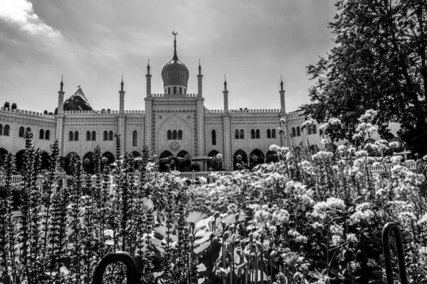 Hermoso Parque Jardín Copenhague Atracciones Turísticas — Foto de Stock