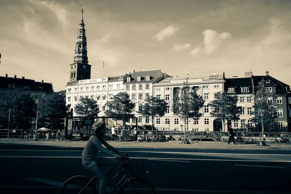 Die Straßen Und Sehenswürdigkeiten Von Kopenhagen Eine Reise Nach Kopenhagen — Stockfoto