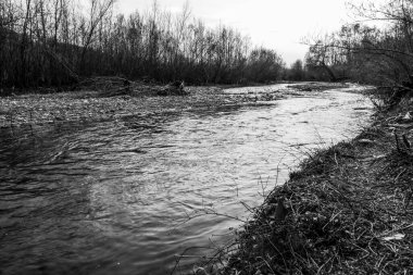 Dağların ve nehirlerin güzel doğası