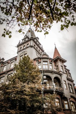 Prag, Çek Cumhuriyeti - 21 Eylül, Prag 'ın güzel sokakları ve mimarisi