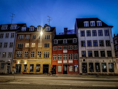 Kopenhag yazı. Güzel mimari seyahat geçmişi.